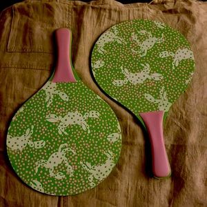 Lilly Pulitzer Paddle Ball Set - NU